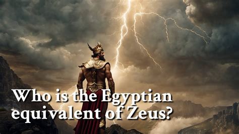 zeus equivalent in egypt.